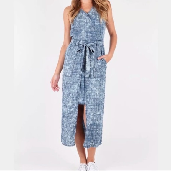 🏖️ Kut From The Kloth Jules Plaid Split Front Dress - Picture 2 of 14